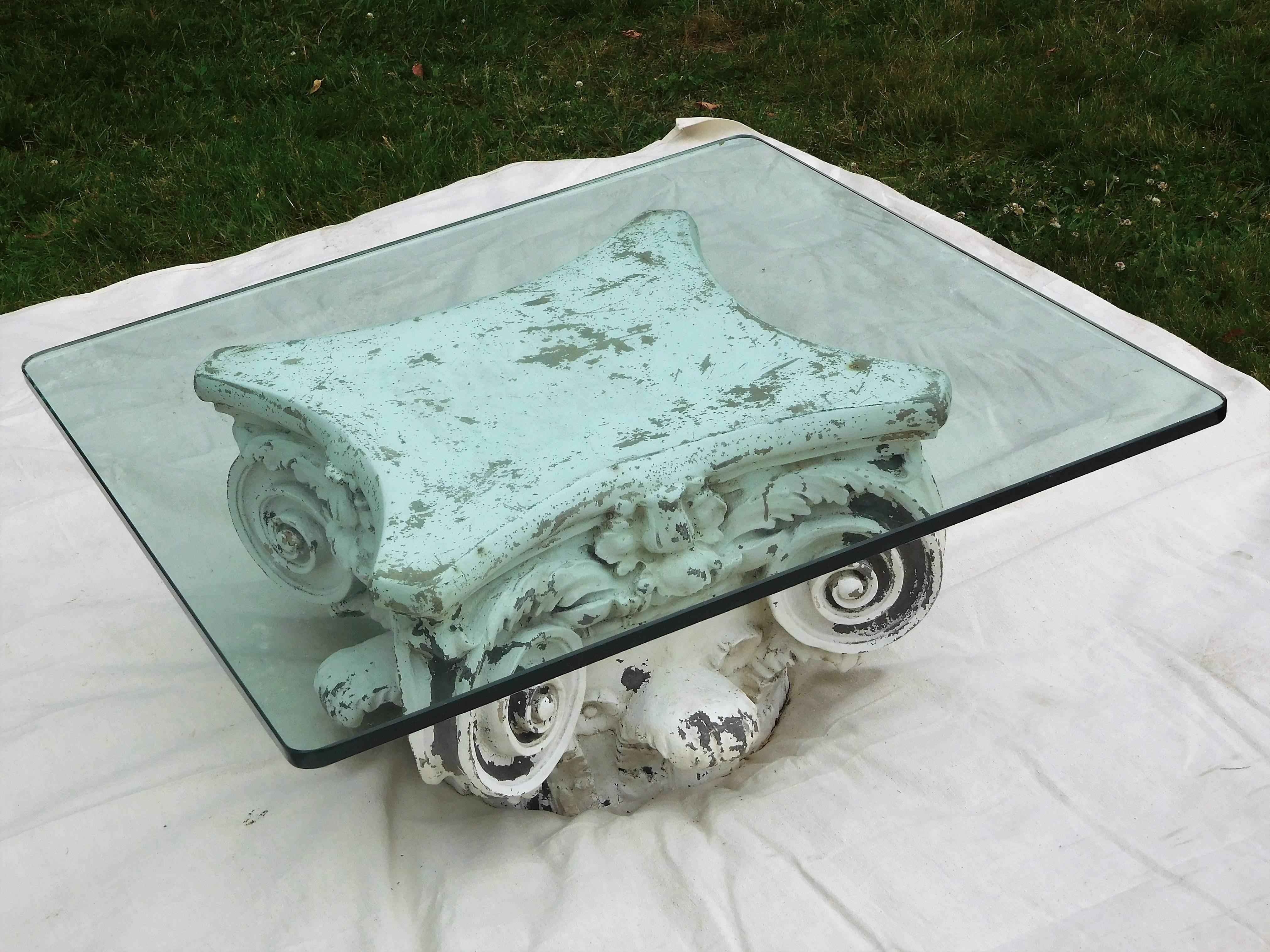 ancient ruin coffee table