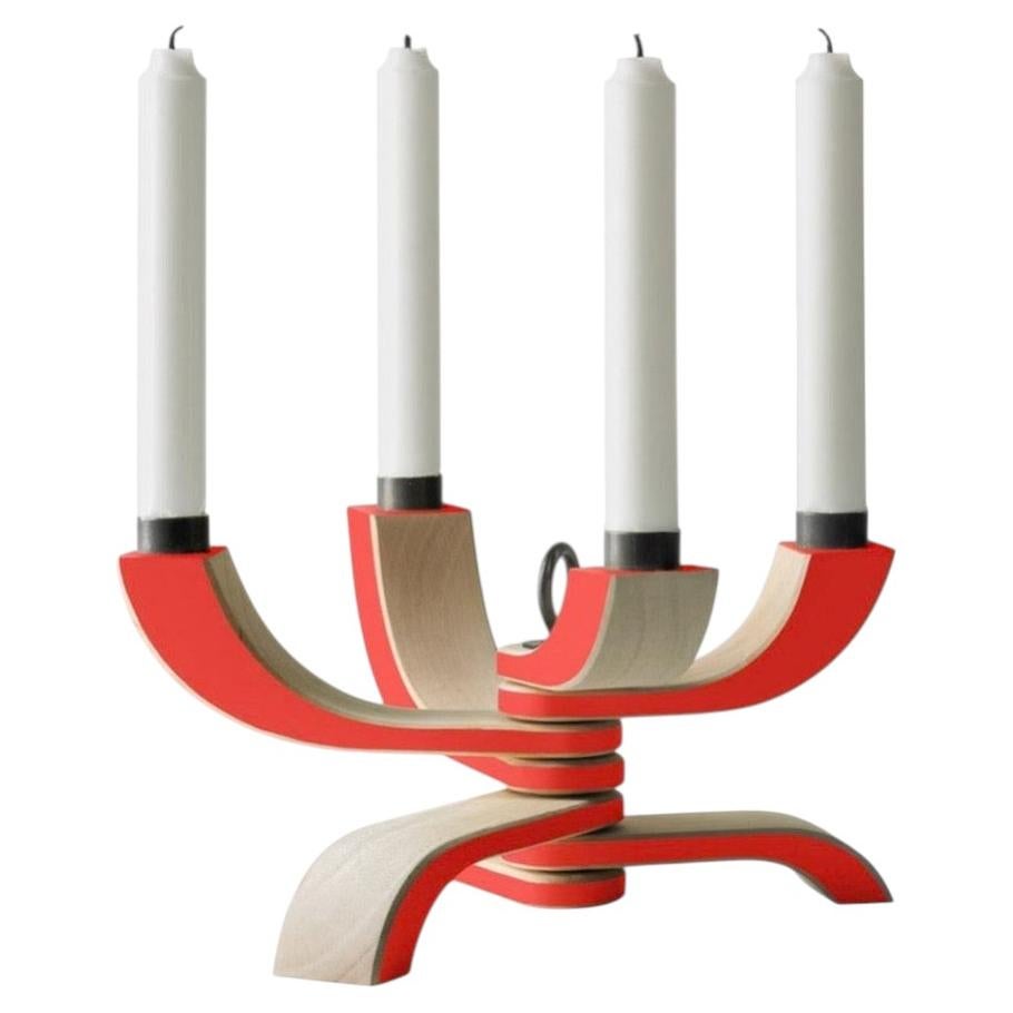 Postmodern Finish Nordic Light Candelabra by Jonas Grundell For Sale