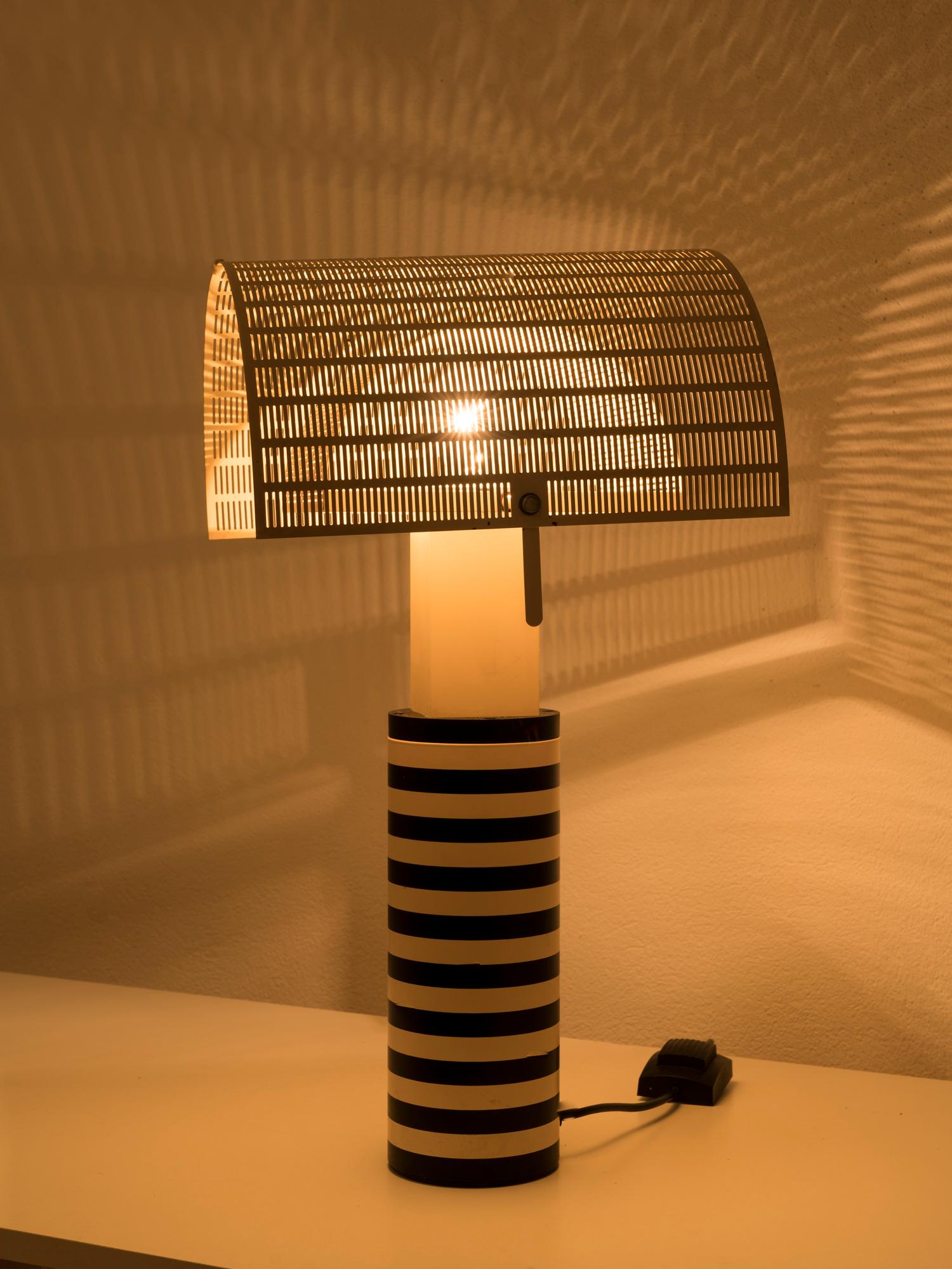Post-Modern Postmodern First Edition “Shogun” Table Lamp by Mario Botta for Artemide 1986