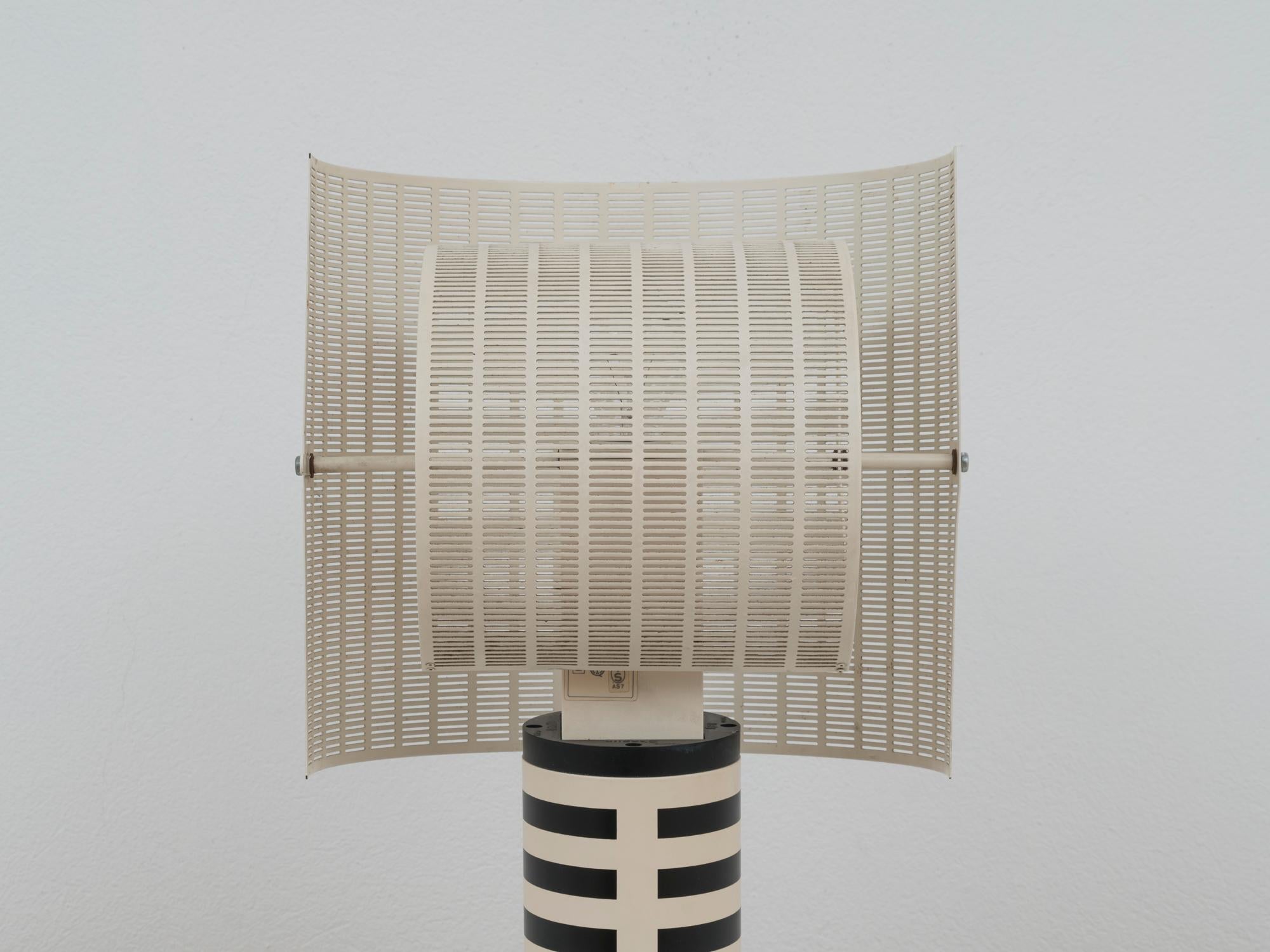 Postmodern First Edition “Shogun” Table Lamp by Mario Botta for Artemide 1986 1