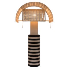 Lampe de table Shogun postmoderne de Mario Botta pour Artemide 1986
