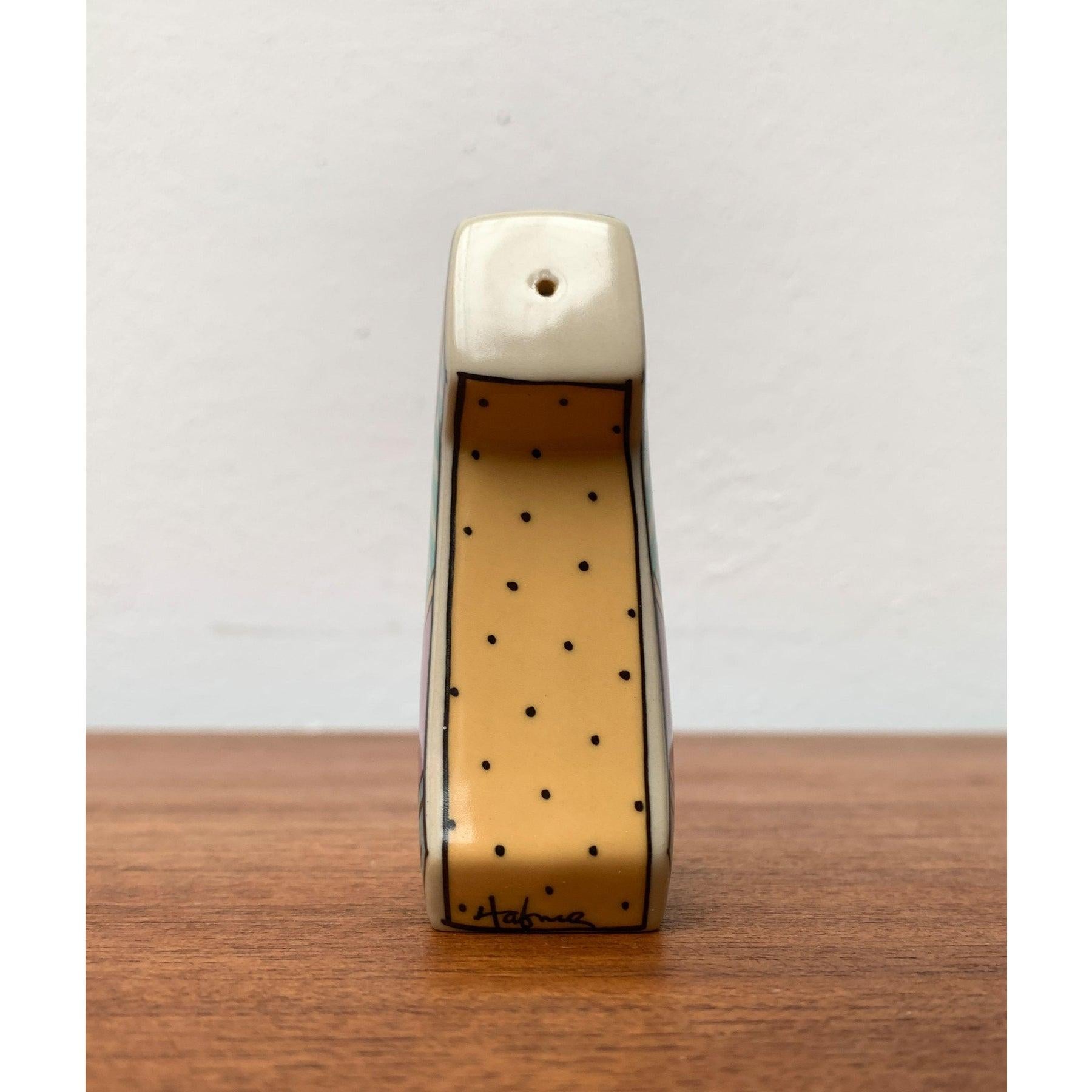 Pimentero o salero postmoderno Flash One Series de Dorothy Hafner, años 80 en venta 2