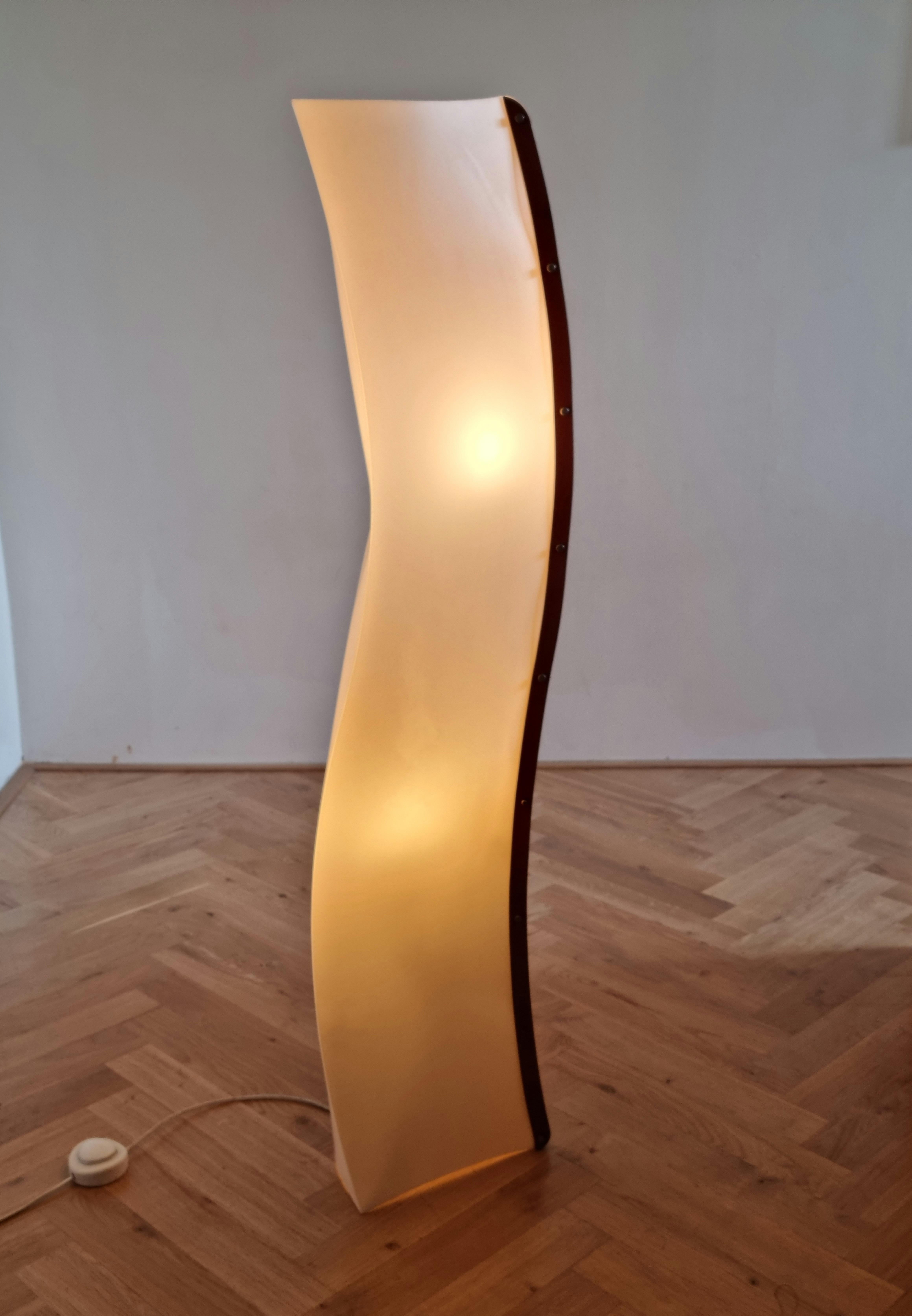 Postmodern Floor Lamp Bamboo Slamp Designed by Giulio Di Mauro, Italy, 1980s 3