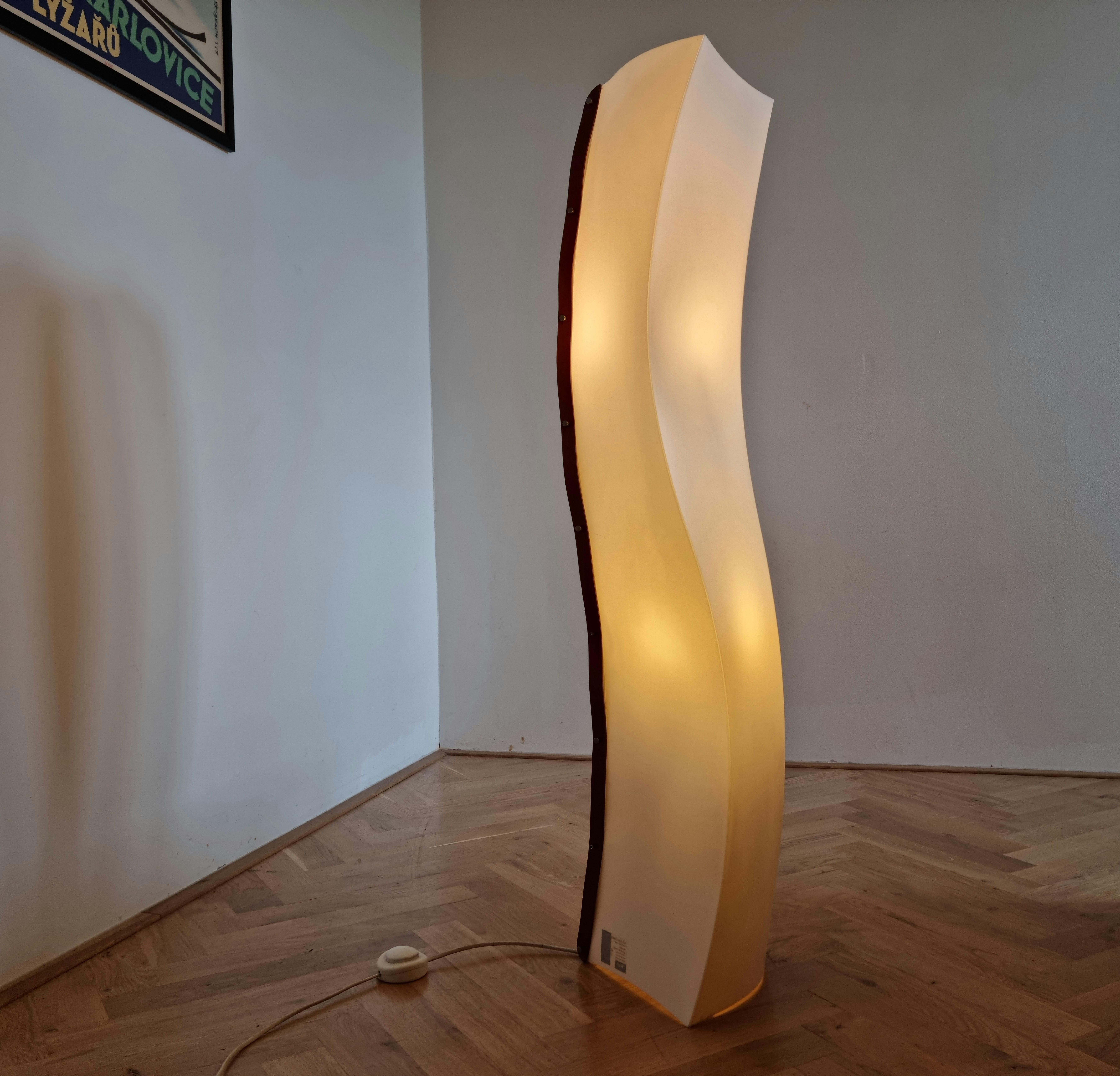 Postmodern Floor Lamp Bamboo Slamp Designed by Giulio Di Mauro, Italy, 1980s 4