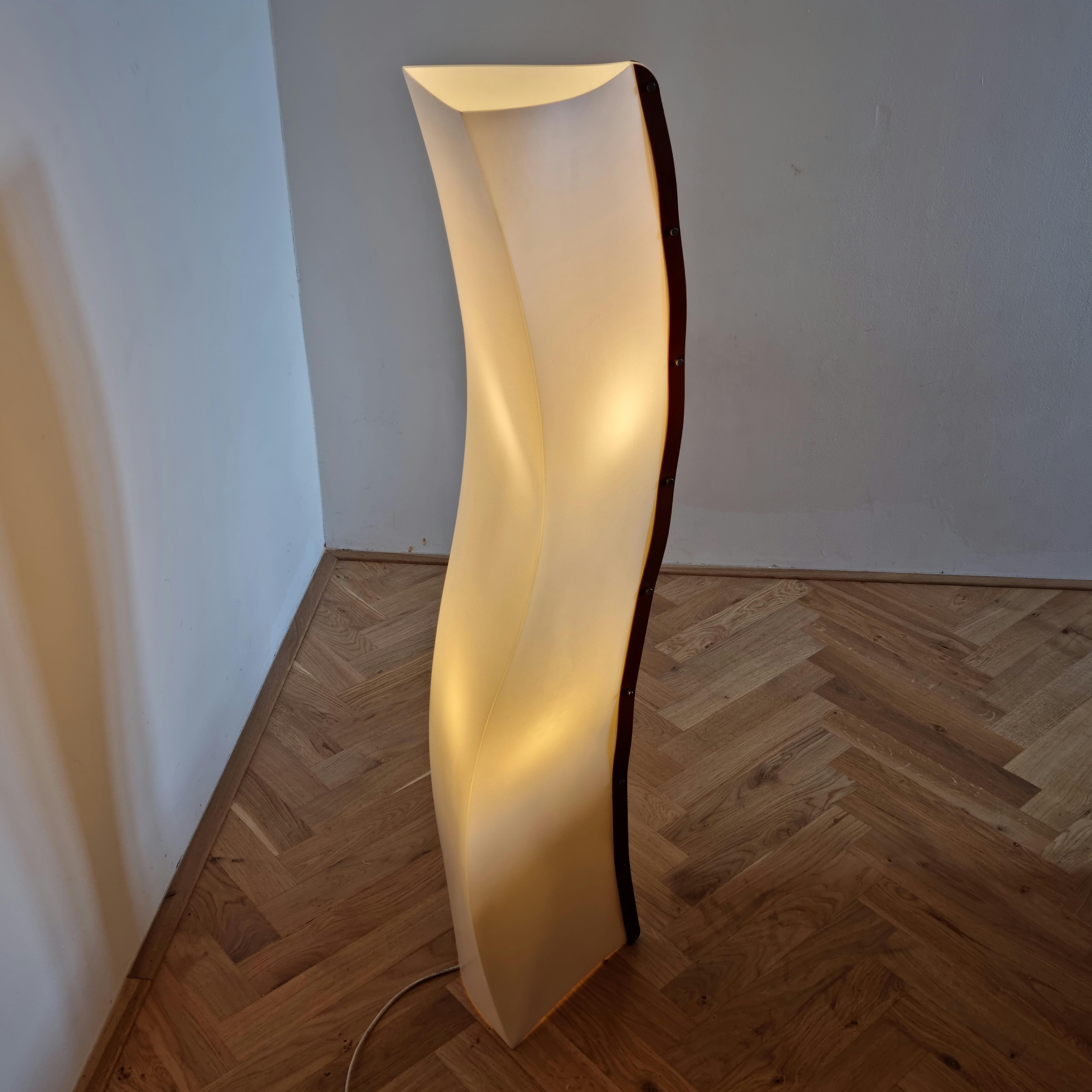 Postmodern Floor Lamp Bamboo Slamp Designed by Giulio Di Mauro, Italy, 1980s 2