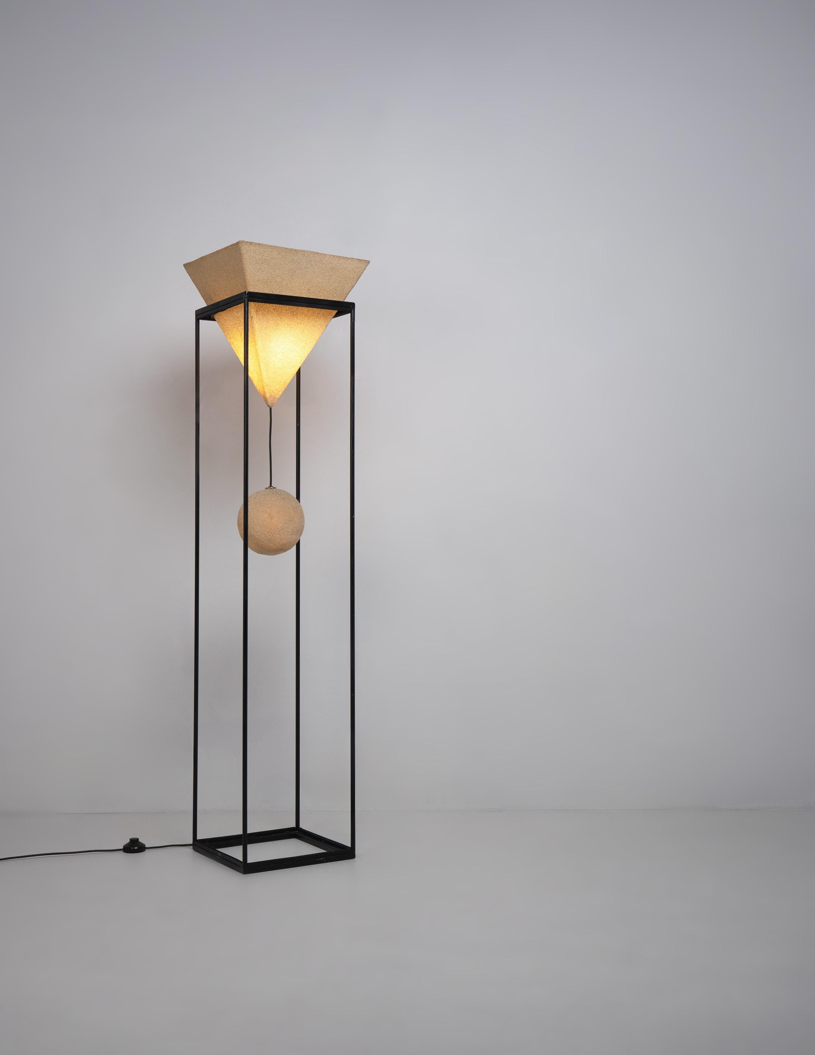 Post-Modern Postmodern Floor Lamp by Luciano Sartini for Singleton, c.1970