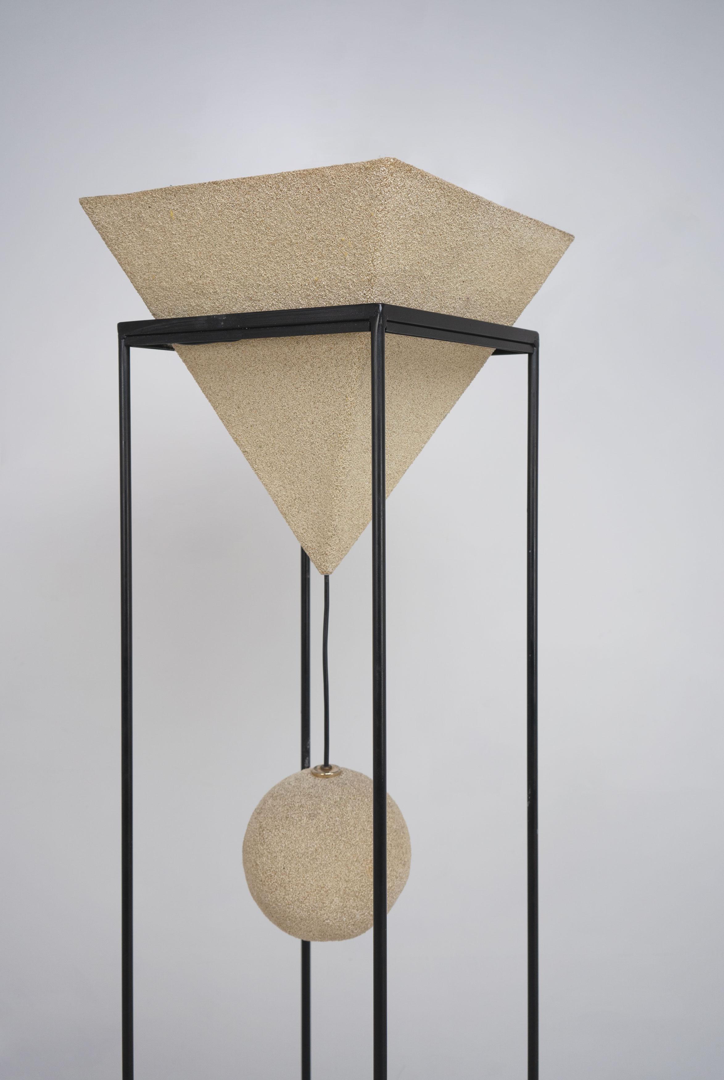 Italian Postmodern Floor Lamp by Luciano Sartini for Singleton, c.1970