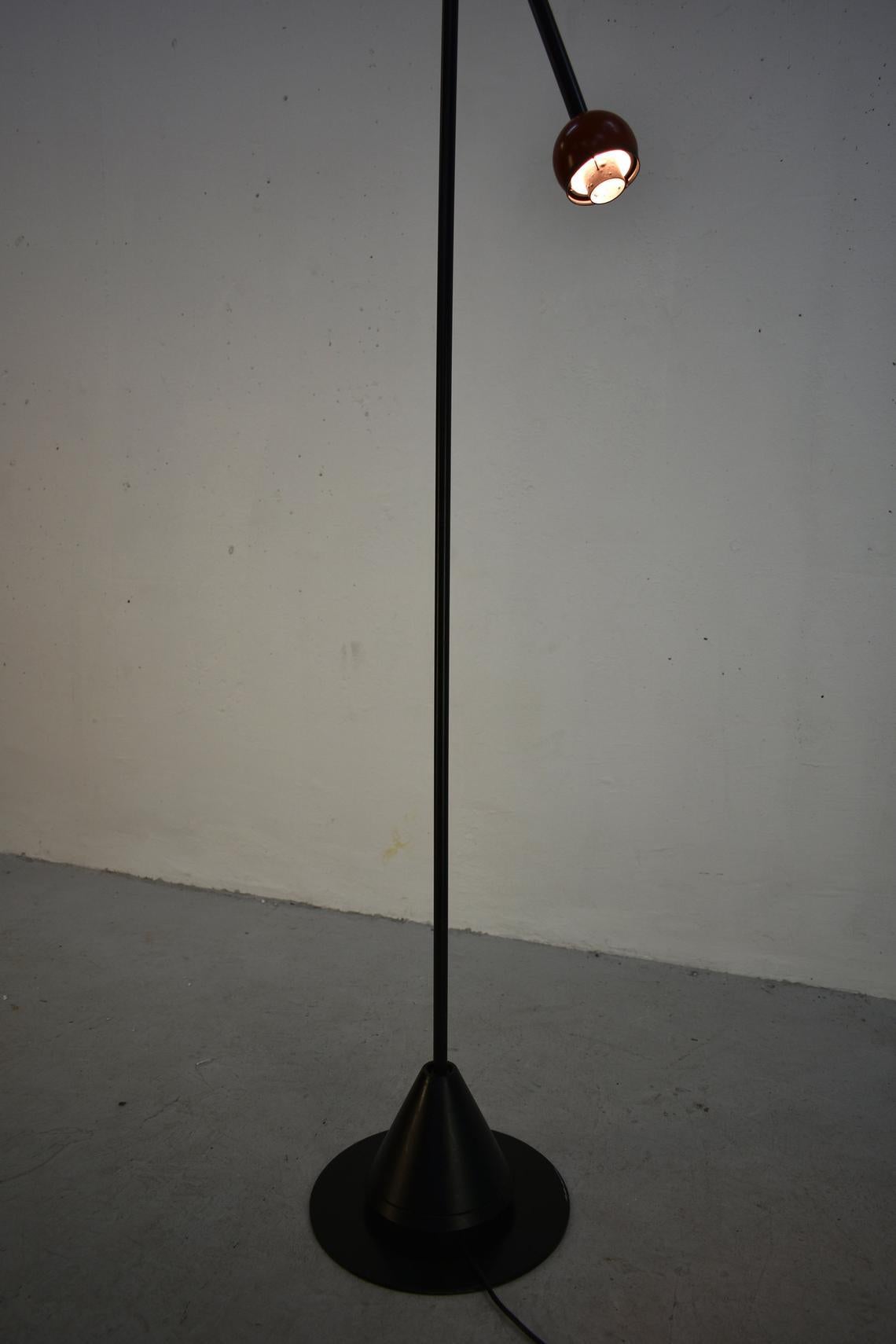 Italian Postmodern Floor Lamp 'Ettore' by Ernesto Gizmondi for Artemide, Italy, 1980s For Sale