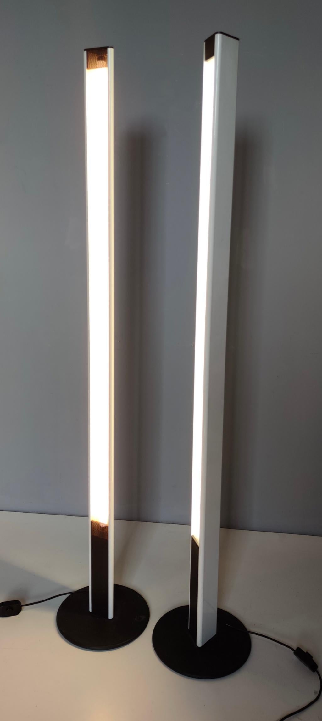 Varnished Postmodern Floor Lamp 