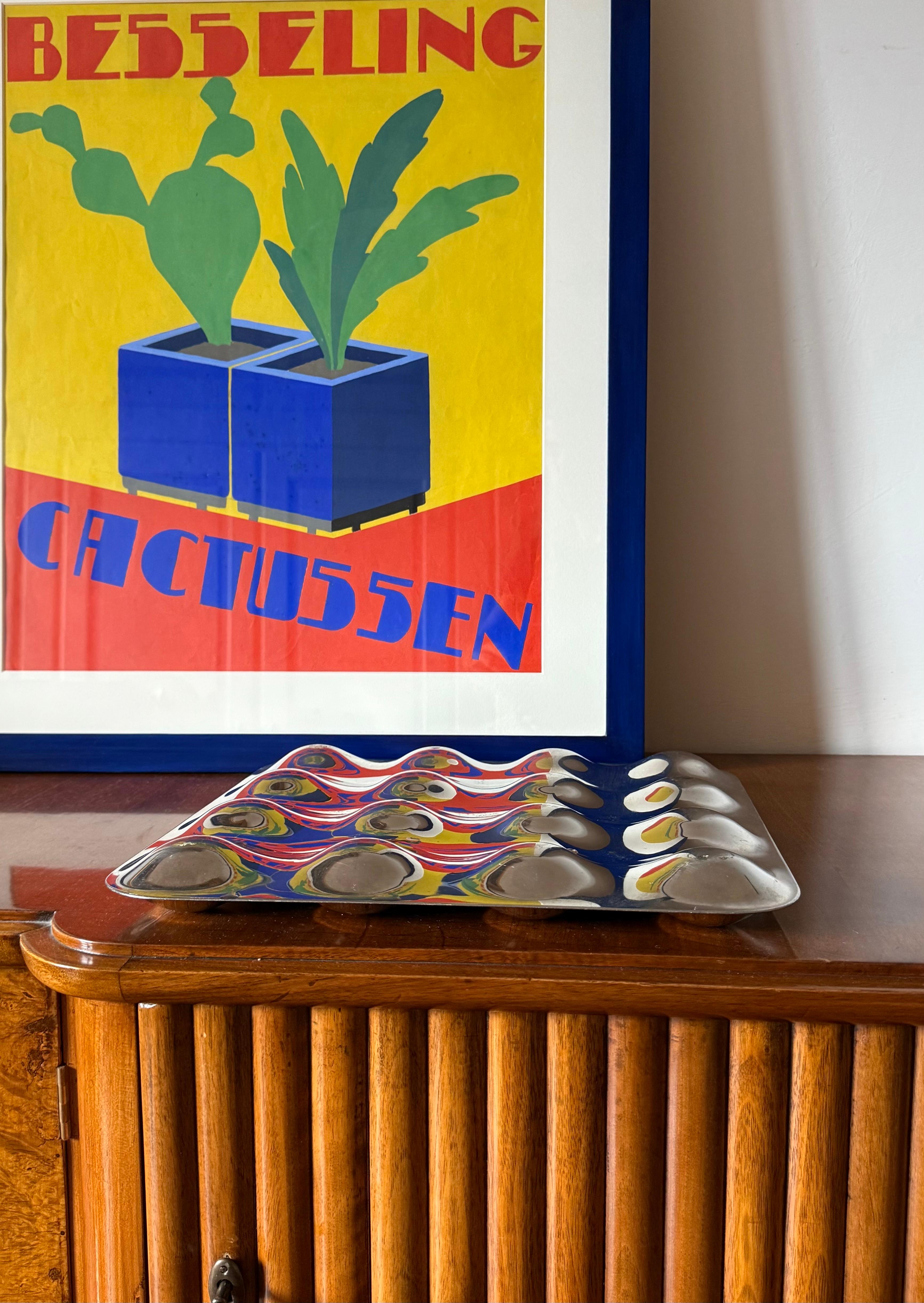 Postmoderne Postmodern 'Fruitscape' fruits bowl, Stefano Giovannoni, Alessi Italy 2000s en vente