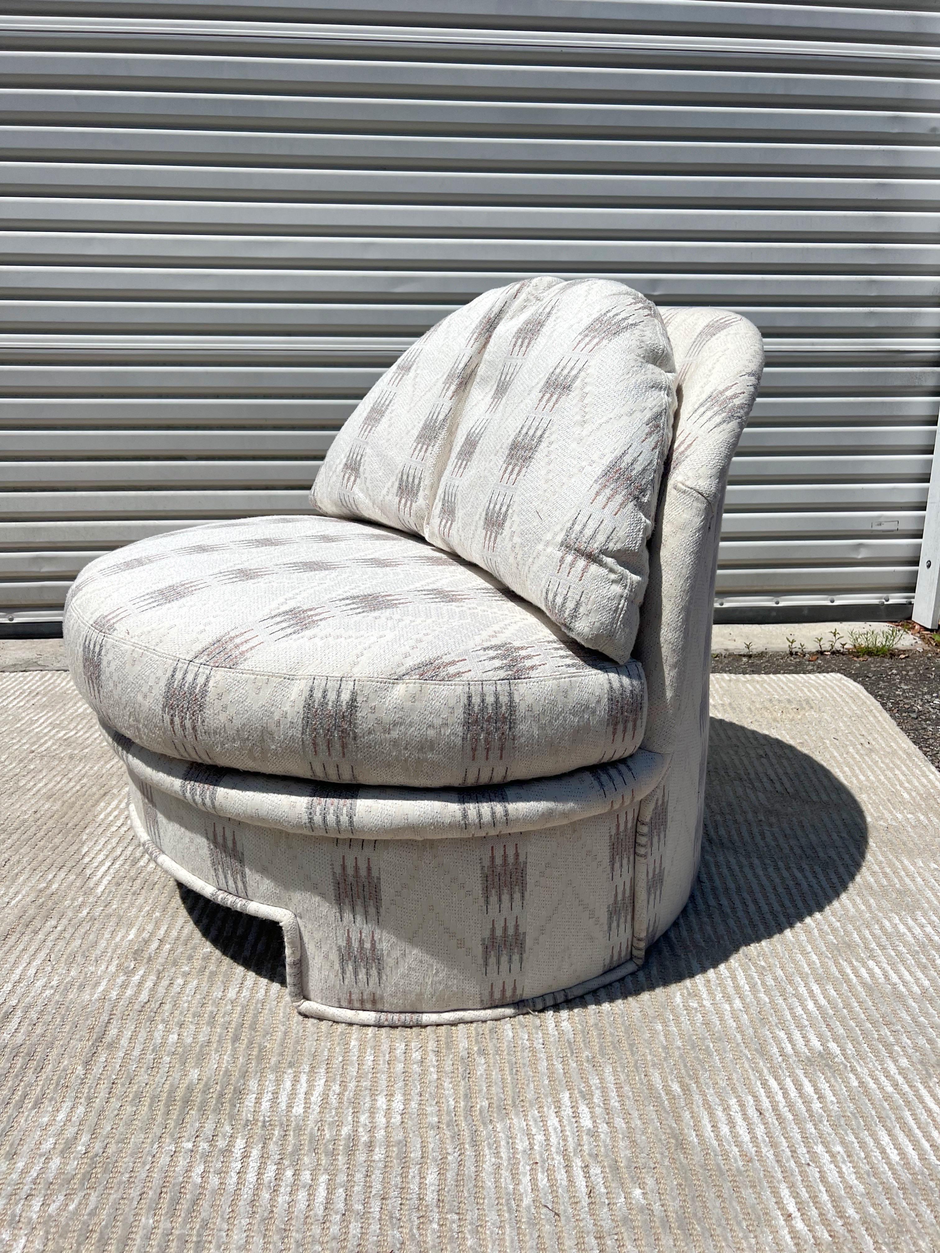 Postmodern Fully Upholstered Accent Chair 1