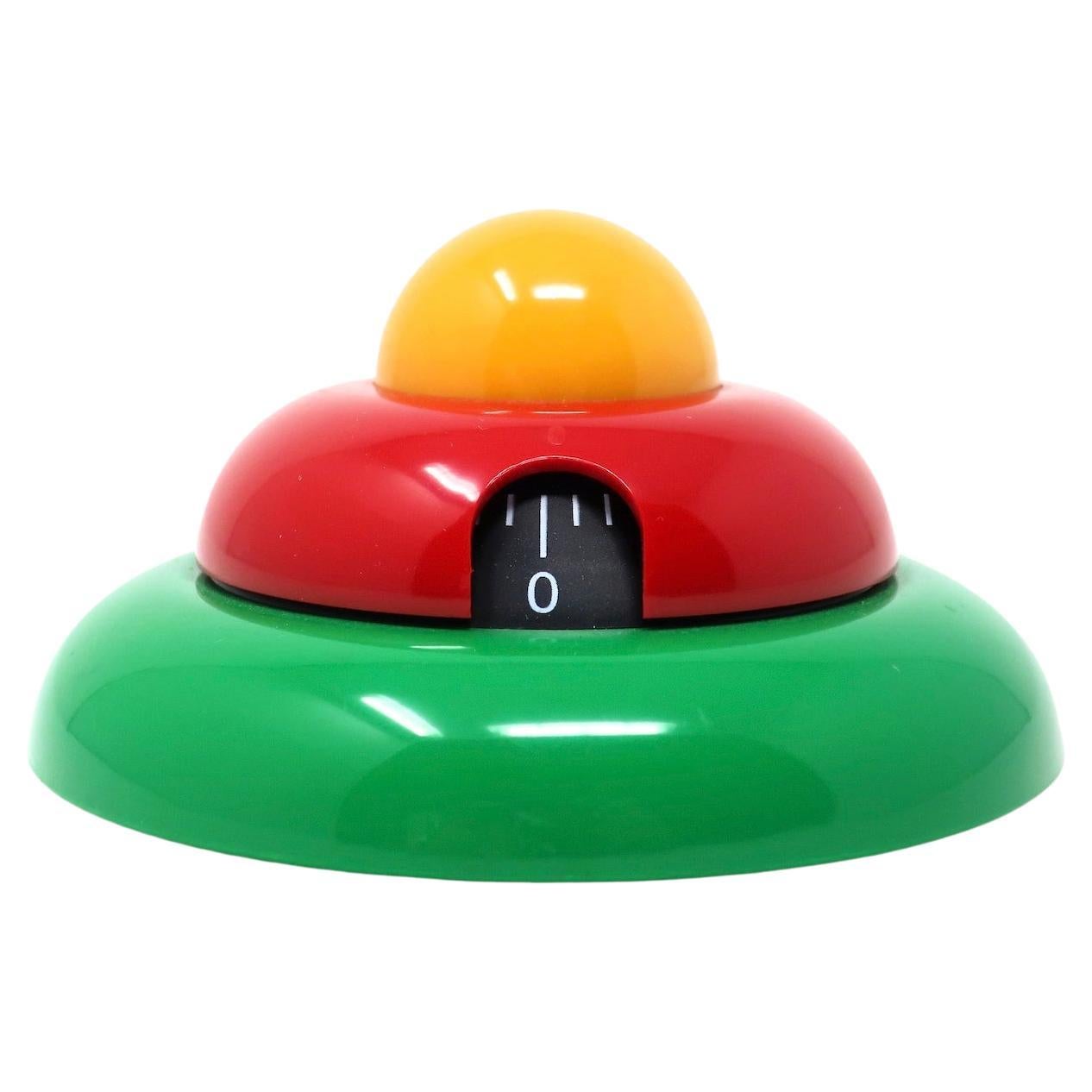 Postmodern Funnytime 105 Kitchen Timer by Roberto Pezzetta for Wikidue For Sale