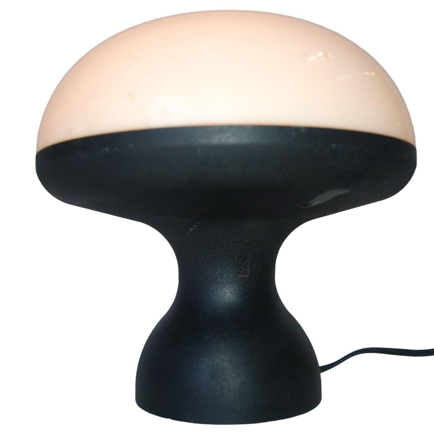 Post-Modern Postmodern Futurist Doom Mushroom Plastic Accent Table Lamp For Sale