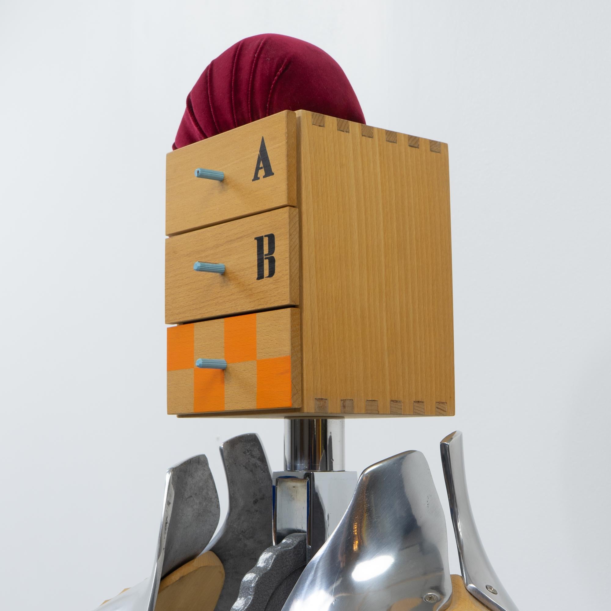 Postmoderner Gaston Valet Stand von Marc Sadler für Boffi, Italien 1990er Jahre im Angebot 7