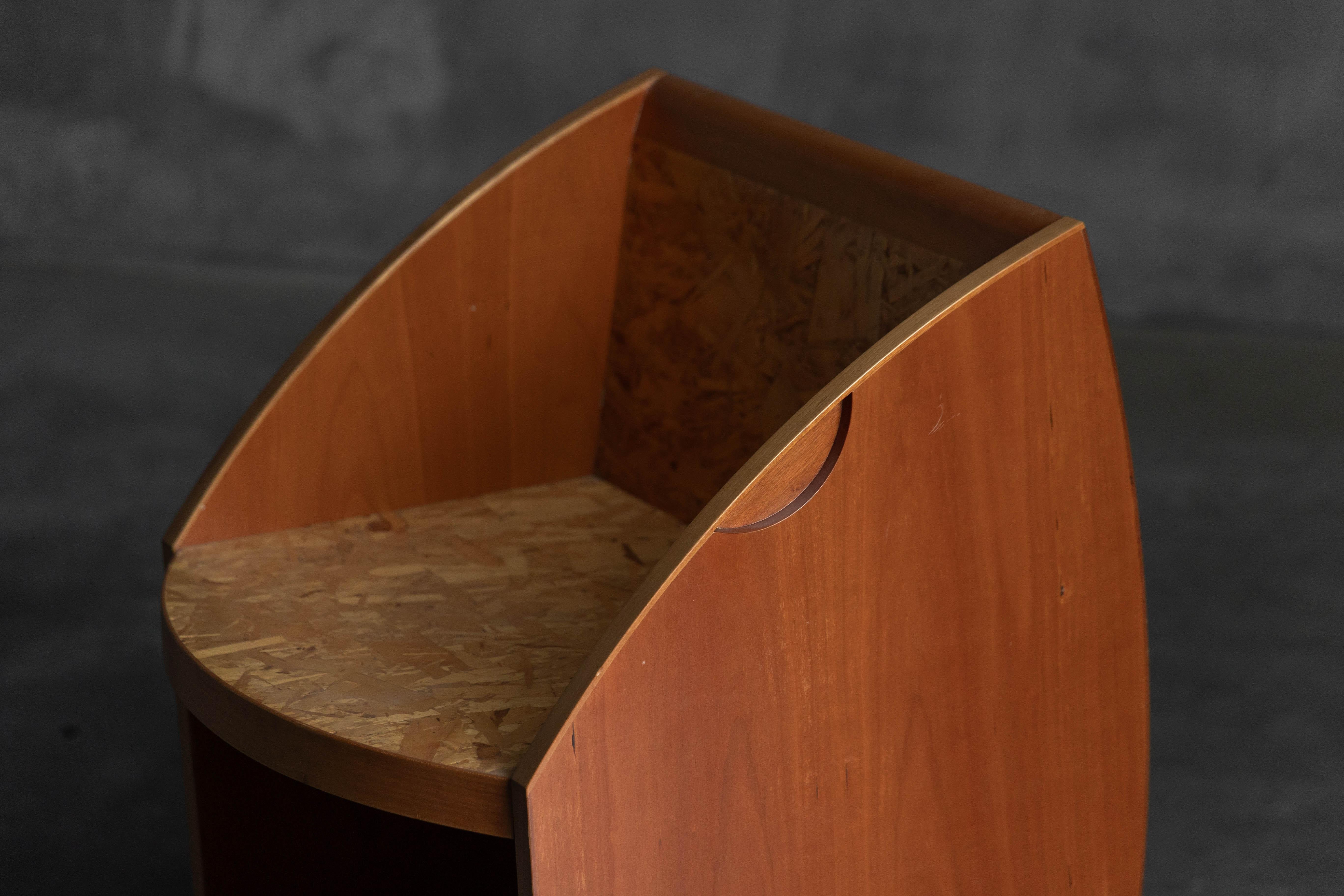 Postmodern Geometric Chairs, Italy, 1980s For Sale 8