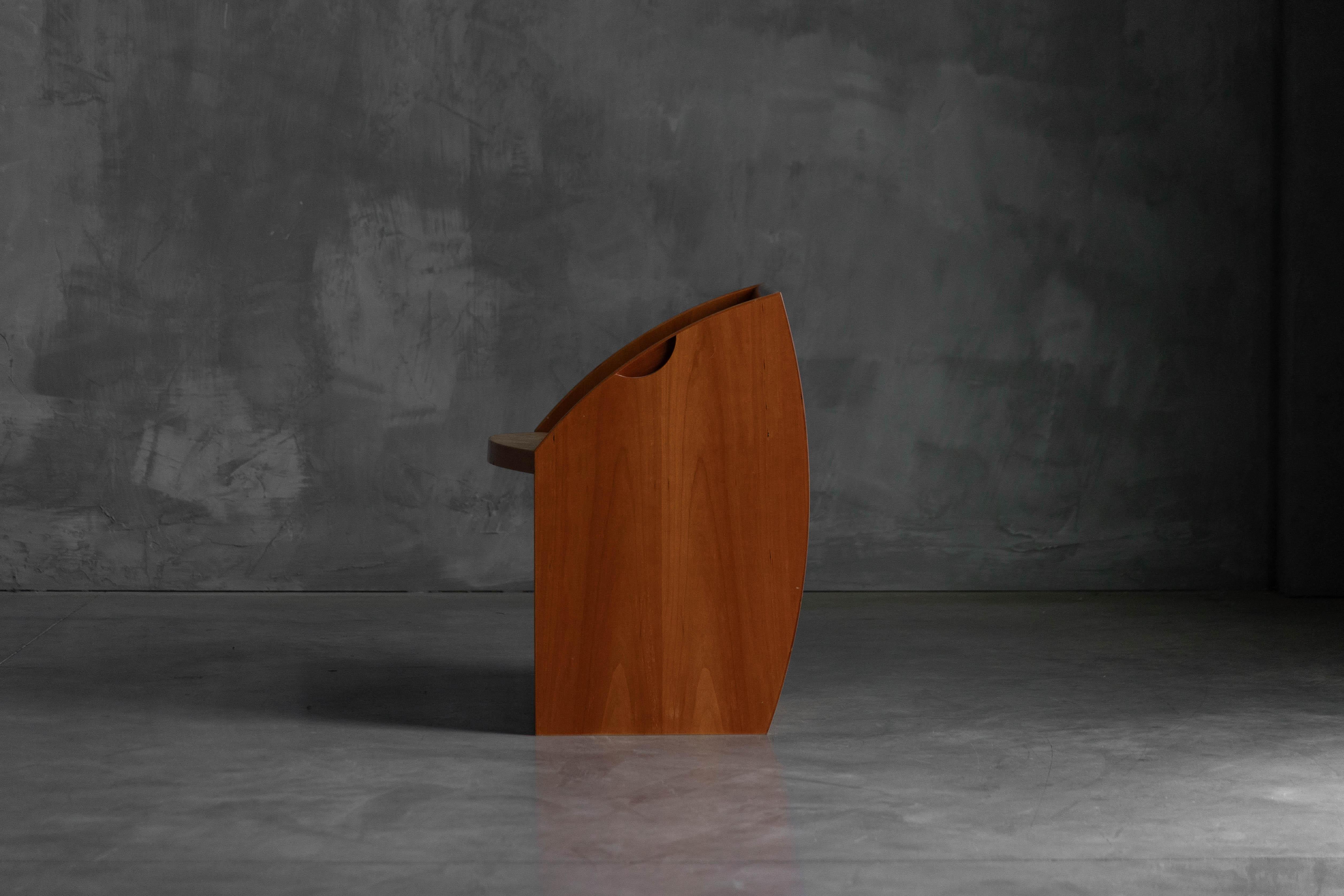Postmodern Geometric Chairs, Italy, 1980s For Sale 9