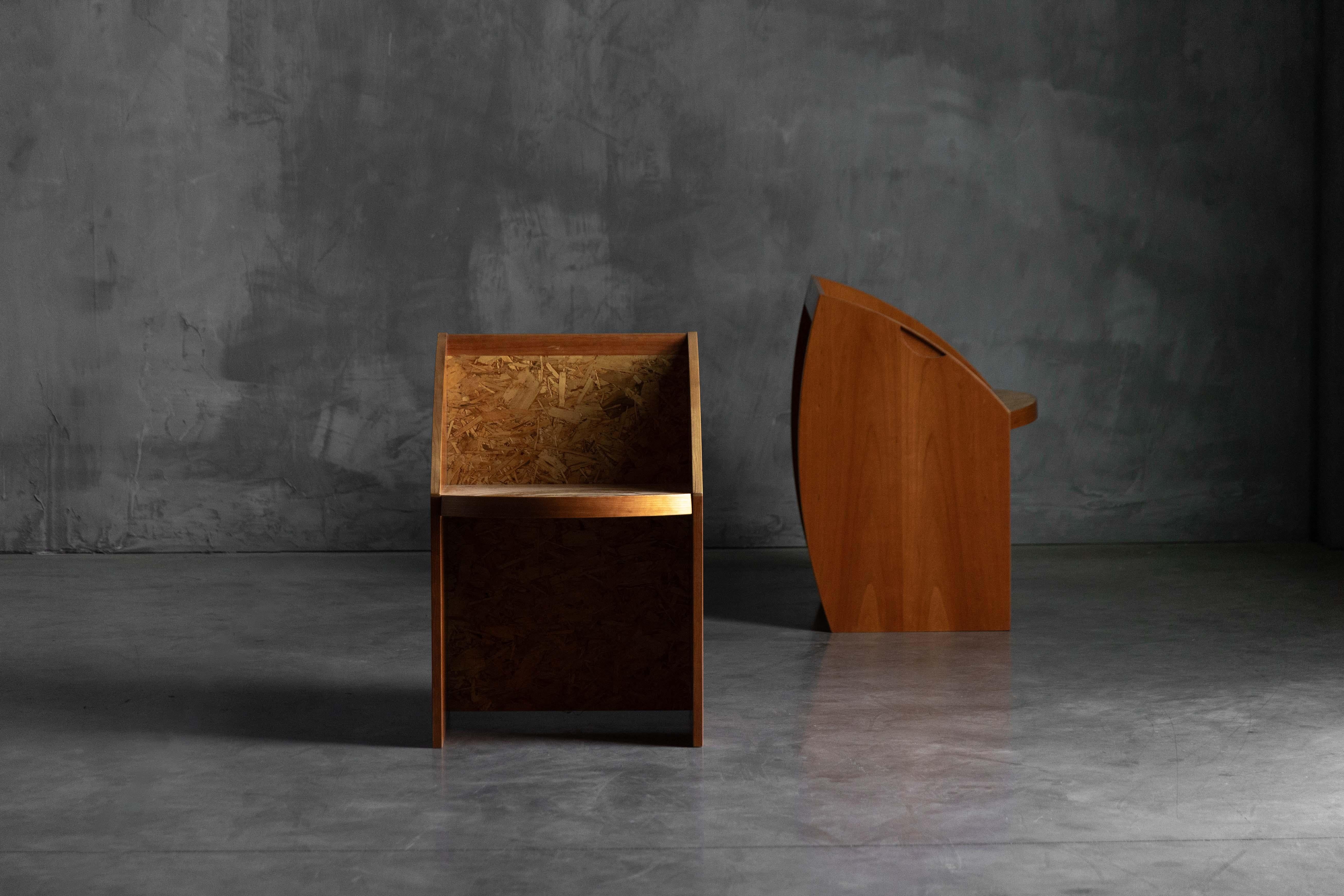 Postmodern Geometric Chairs, Italy, 1980s For Sale 1