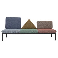 Postmodern Geometrical Sofa, 1980s