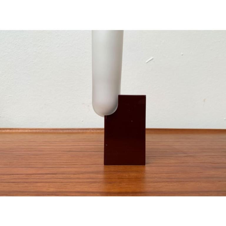 Glass Postmodern German 488 Wall Bathroom Vase from Hewi, 1980s For Sale