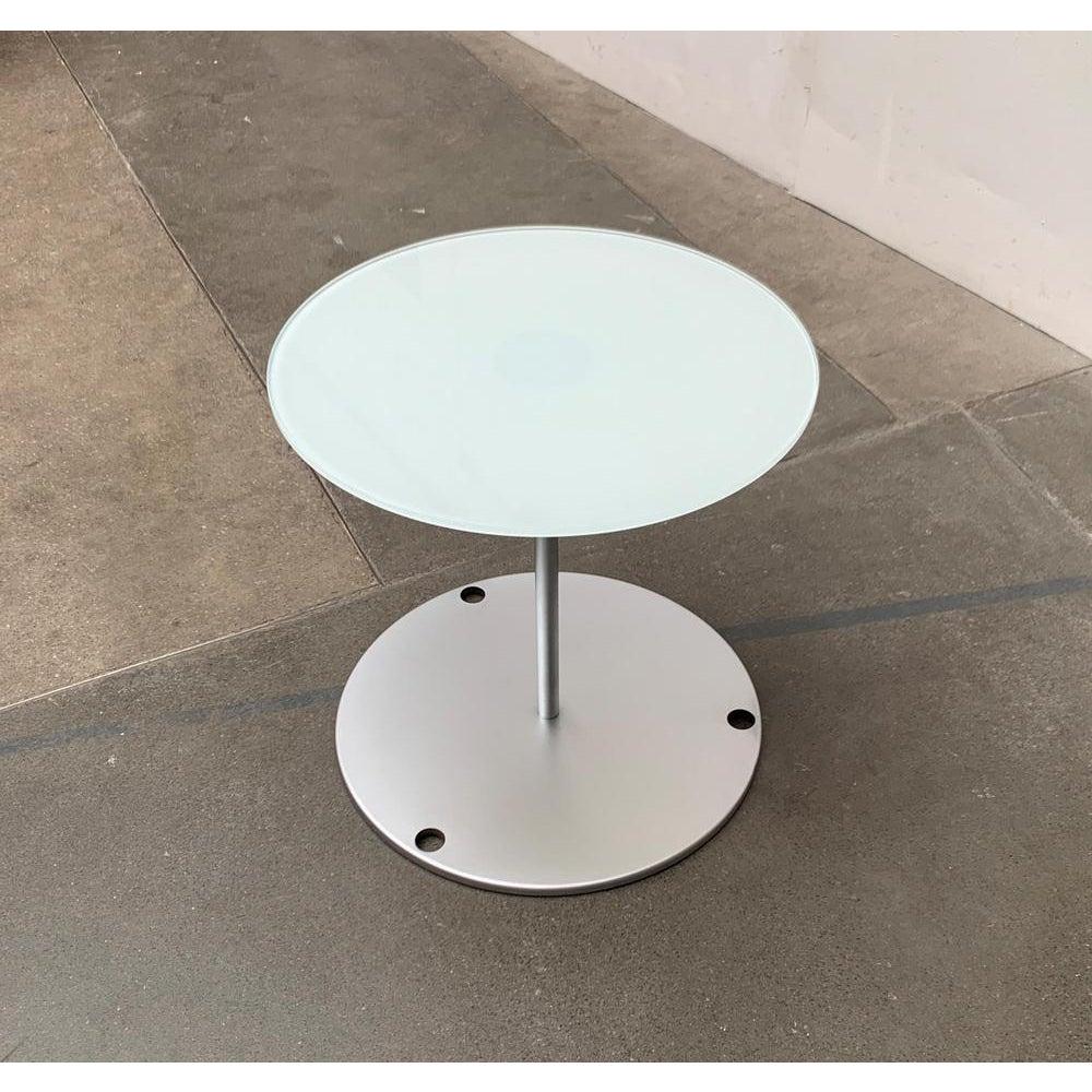 Metal Postmodern German Drift Series Side Table by Walter Knoll, 1990s For Sale