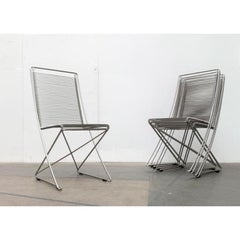 Postmodern German Kreuzschwinger Chair by Till Behrens for Schlubach, 1980s