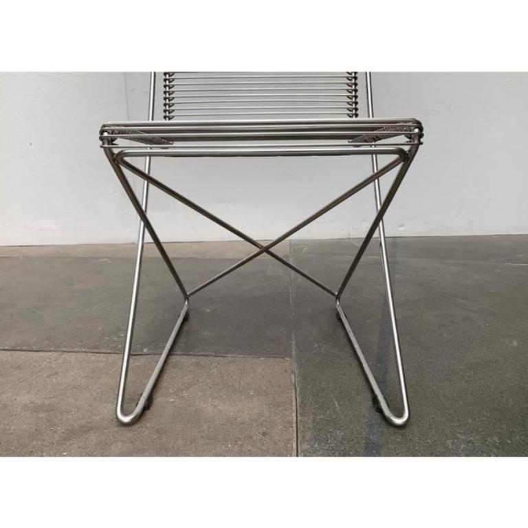 20ième siècle Chaise Kreuzschwinger allemande postmoderne de Till Behrens pour Schlubach, années 1980 en vente