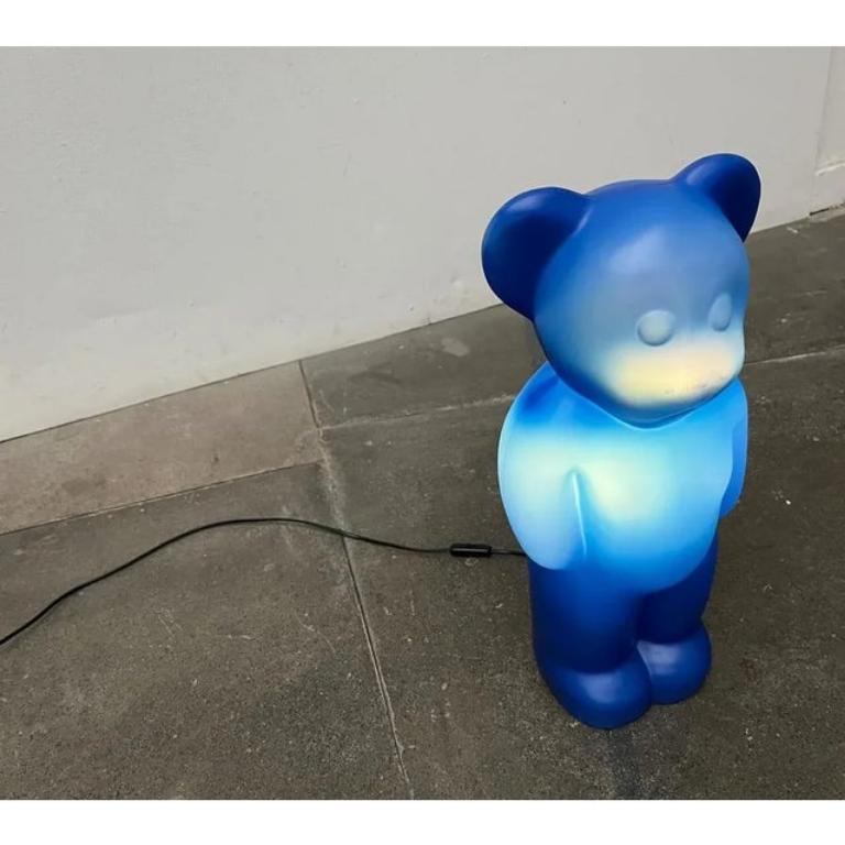 Lampada da terra Lumibär Bear tedesca postmoderna di Klein & Leidig per Flötotto, anni '90 in vendita 3