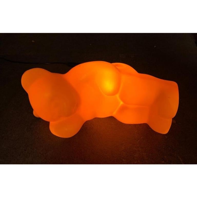 Lampada da terra Lumibär Bear tedesca postmoderna di Klein & Leidig per Flötotto, anni '90 in vendita 3
