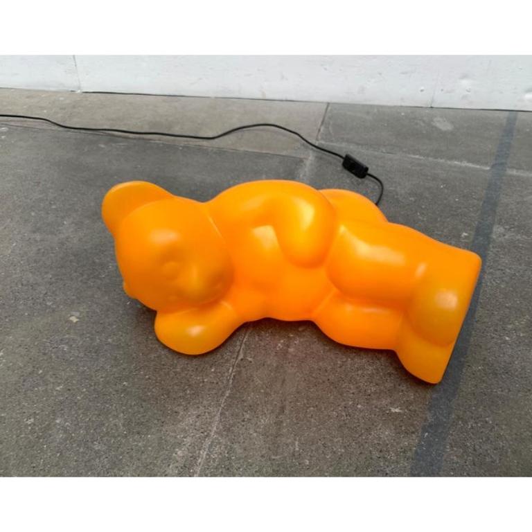 Lampada da terra Lumibär Bear tedesca postmoderna di Klein & Leidig per Flötotto, anni '90 in vendita 4