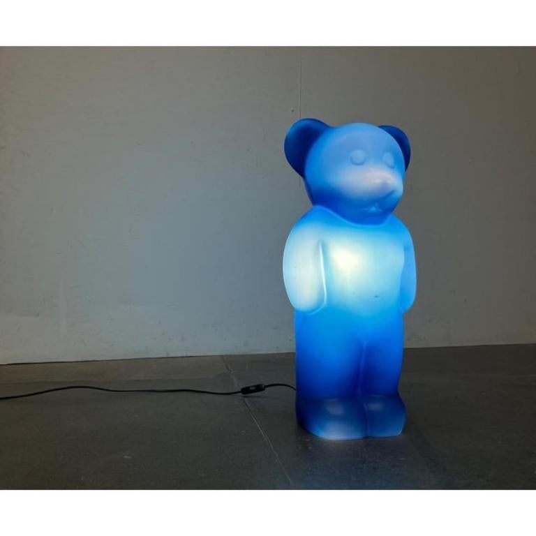Postmoderno Lampada da terra Lumibär Bear tedesca postmoderna di Klein & Leidig per Flötotto, anni '90 in vendita