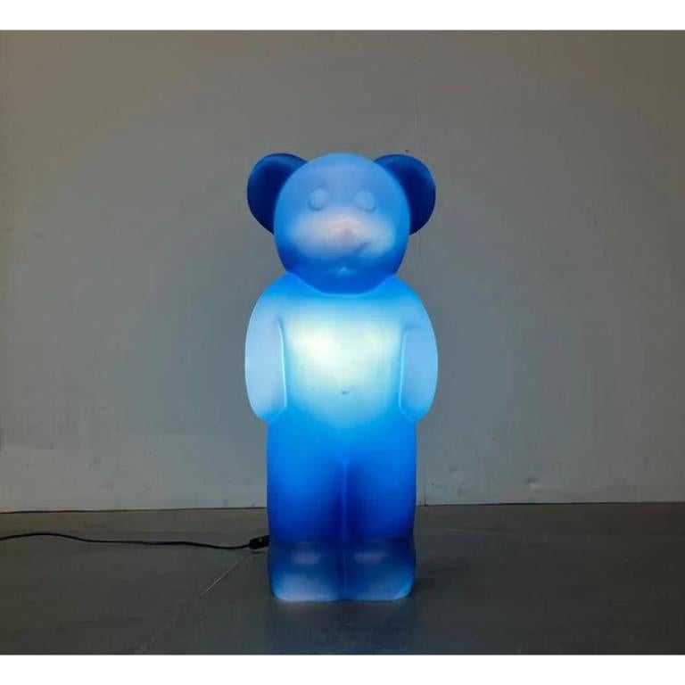 Lampada da terra Lumibär Bear tedesca postmoderna di Klein & Leidig per Flötotto, anni '90 in vendita 1