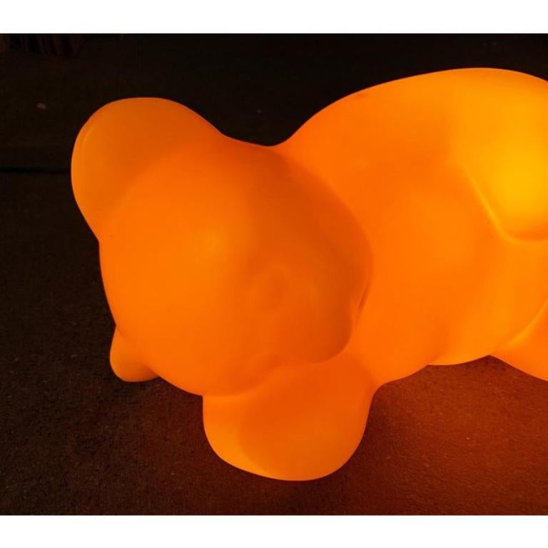 Lampada da terra Lumibär Bear tedesca postmoderna di Klein & Leidig per Flötotto, anni '90 in vendita 1