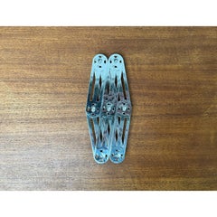 Postmodern German Metal Extendable Trivet Coaster from Zack