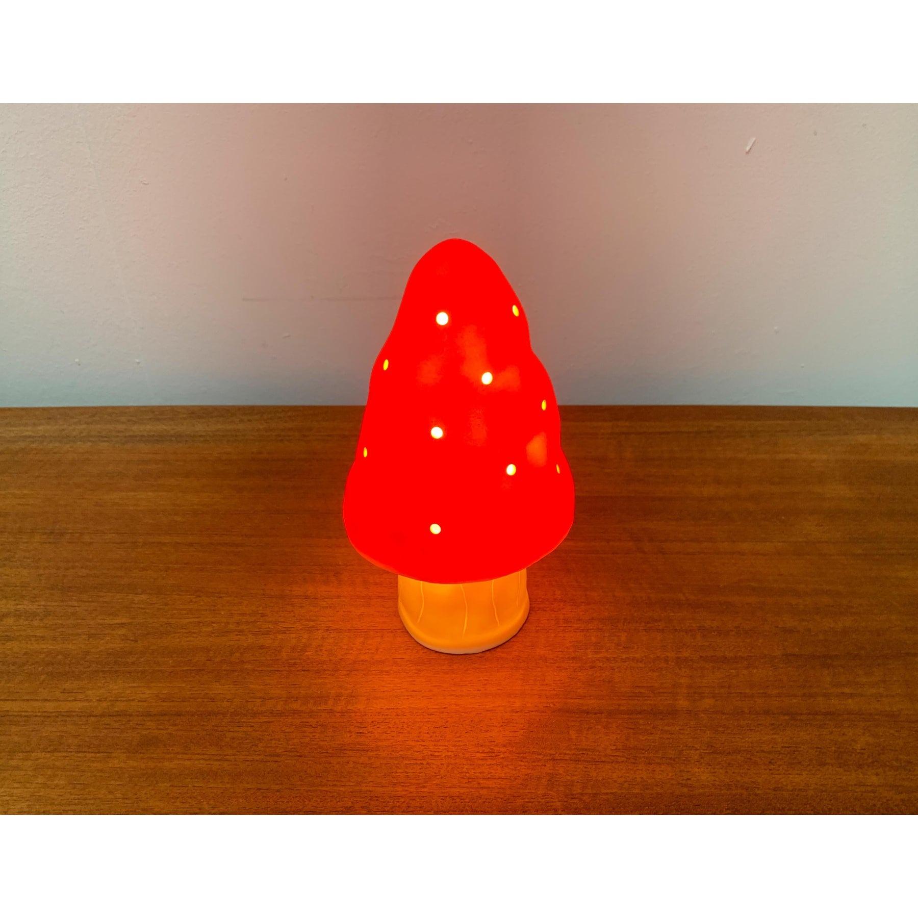 Postmodern German Plastic Mushroom Table Lamp from Heico For Sale 3