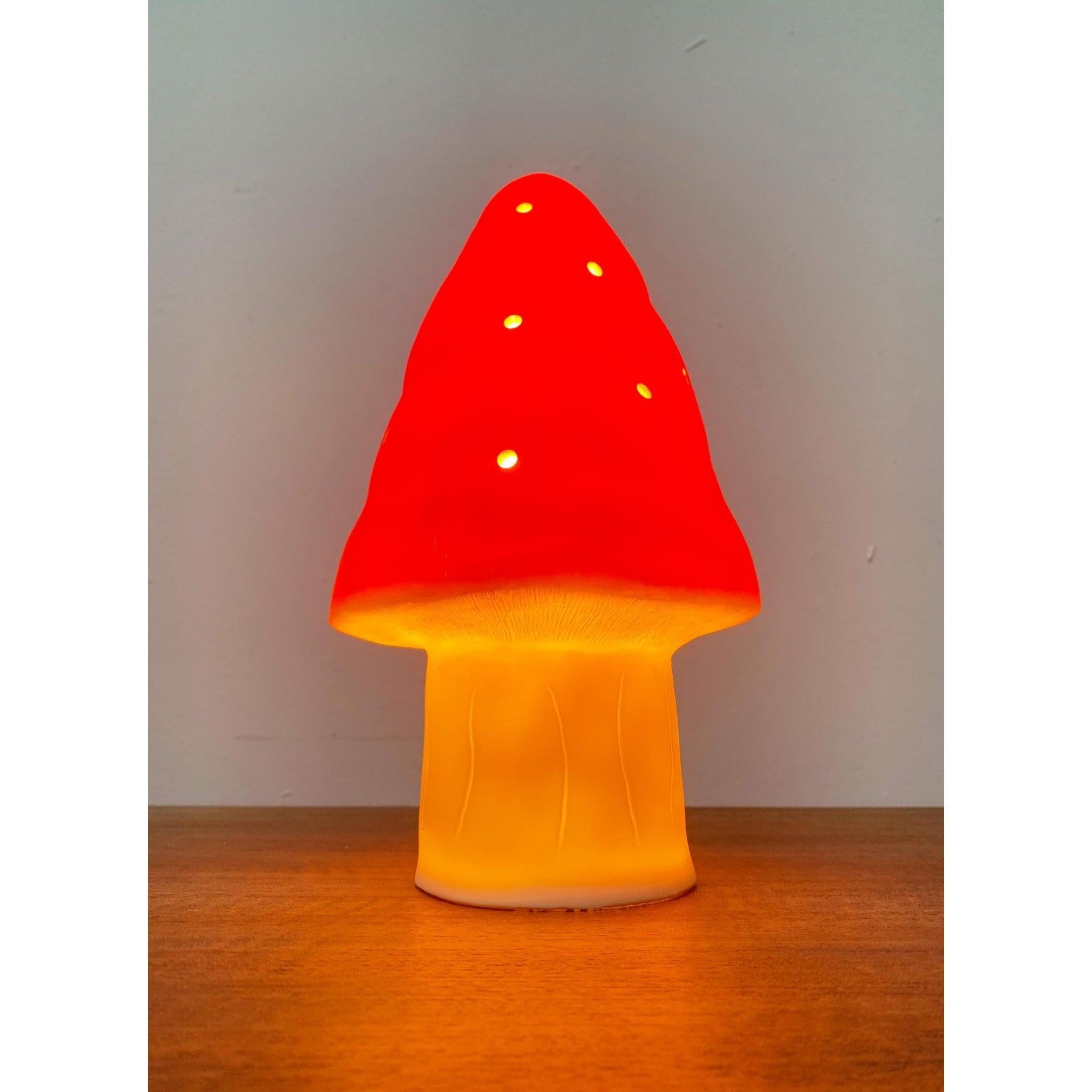 Postmodern German Plastic Mushroom Table Lamp from Heico For Sale 4