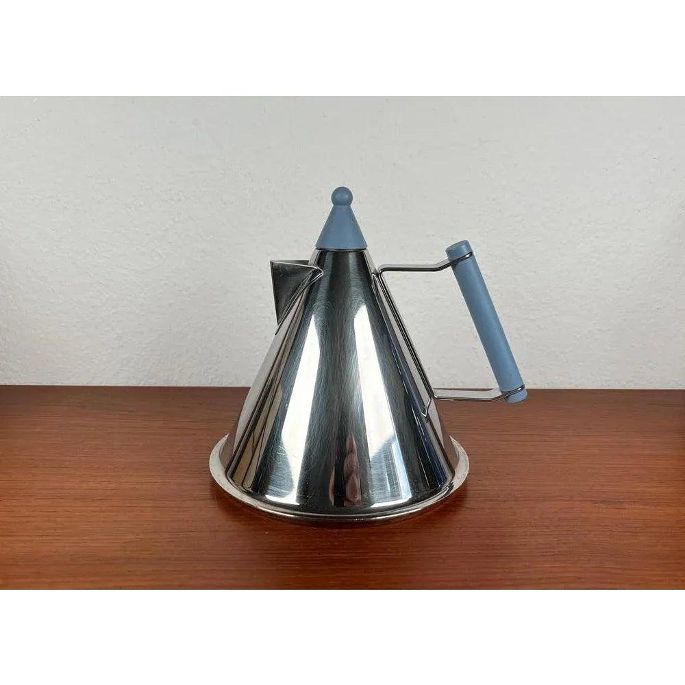 Postmoderner deutscher Edelstahlkessel aus Fissler, 1980er Jahre im Angebot 5