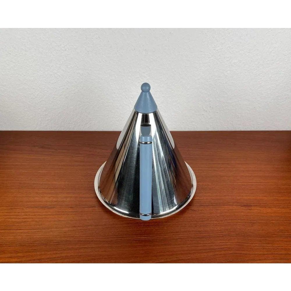 Postmoderner deutscher Edelstahlkessel aus Fissler, 1980er Jahre (Deutsch) im Angebot