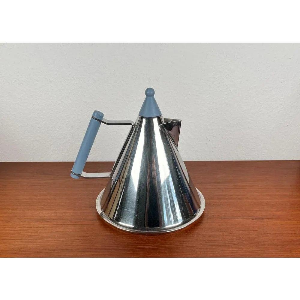 Postmoderner deutscher Edelstahlkessel aus Fissler, 1980er Jahre im Zustand „Hervorragend“ im Angebot in Hamburg, DE