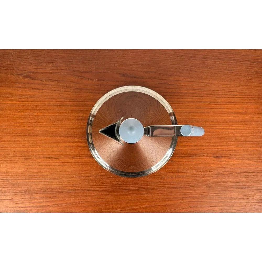 Postmoderner deutscher Edelstahlkessel aus Fissler, 1980er Jahre (20. Jahrhundert) im Angebot