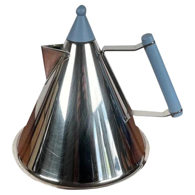 Postmoderner deutscher Edelstahlkessel aus Fissler, 1980er Jahre im Angebot