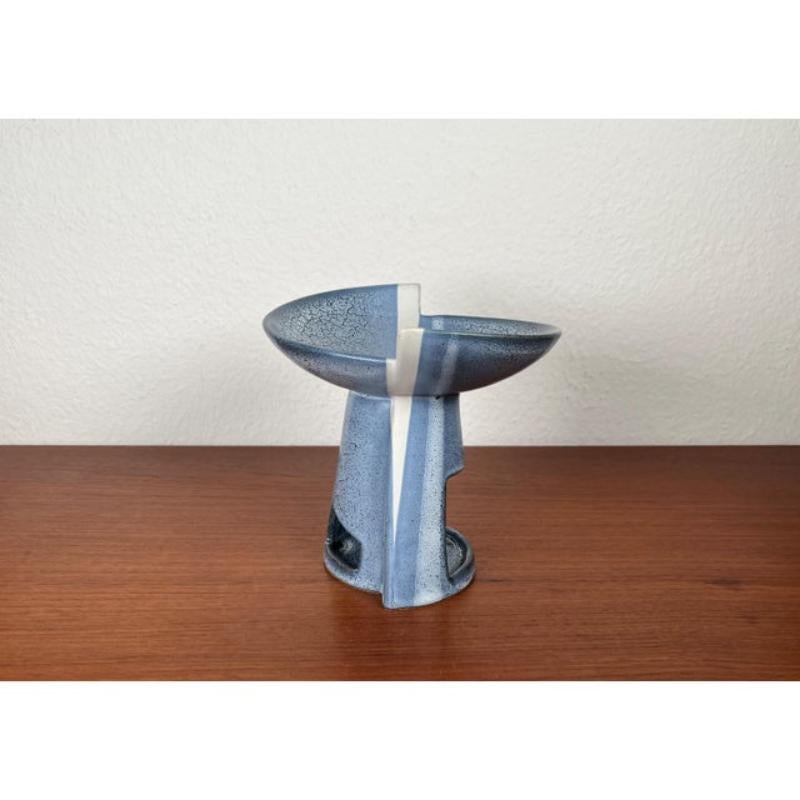 Bougeoir et lampe aromatique abstraits postmodernes en Studio Pottery allemand, années 1980 en vente 3