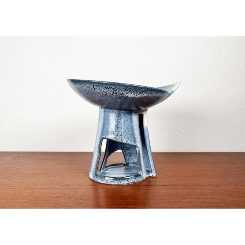 Bougeoir et lampe aromatique abstraits postmodernes en Studio Pottery allemand, années 1980 en vente 4
