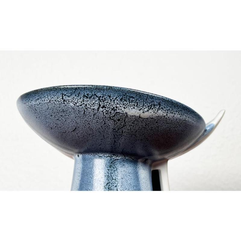 Bougeoir et lampe aromatique abstraits postmodernes en Studio Pottery allemand, années 1980 en vente 9