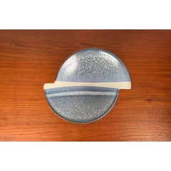 Portacandele astratto e lampada per aromi postmoderni in Studio Pottery tedesco, anni '80