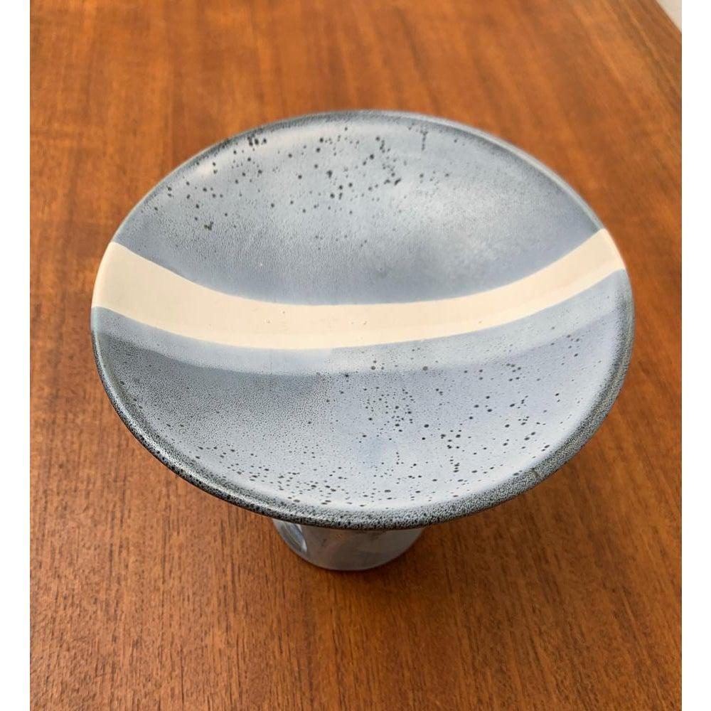 Postmodern German Studio Pottery Abstract Candleholder and Aroma Lamp, 1980s For Sale 1