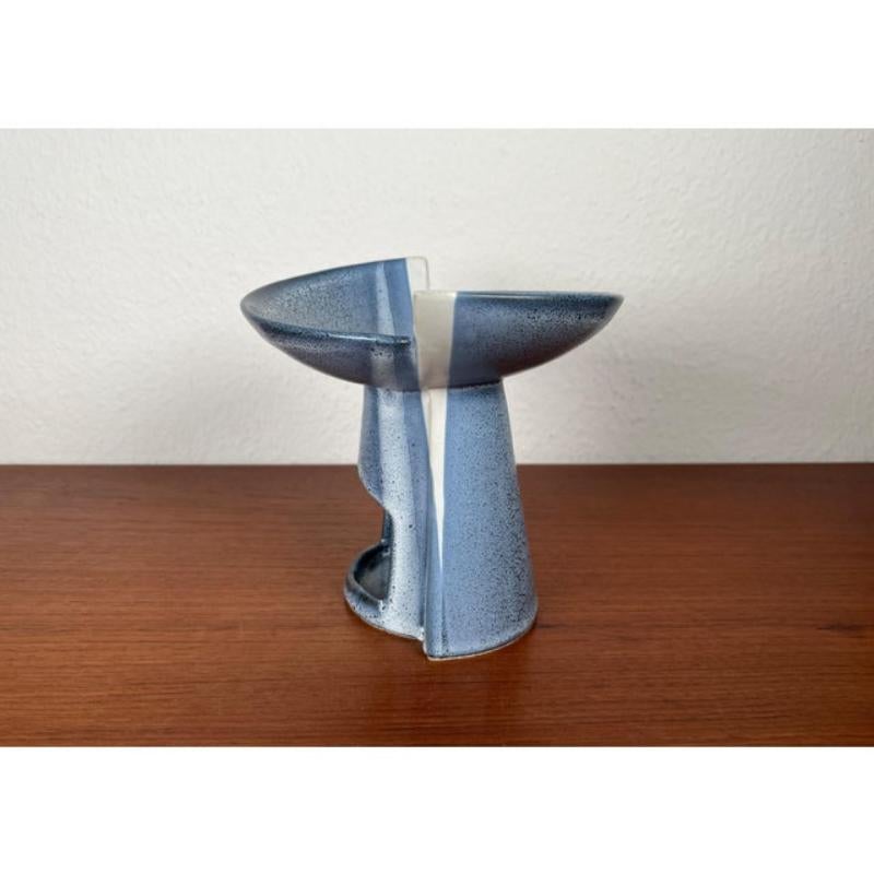 Bougeoir et lampe aromatique abstraits postmodernes en Studio Pottery allemand, années 1980 en vente 1