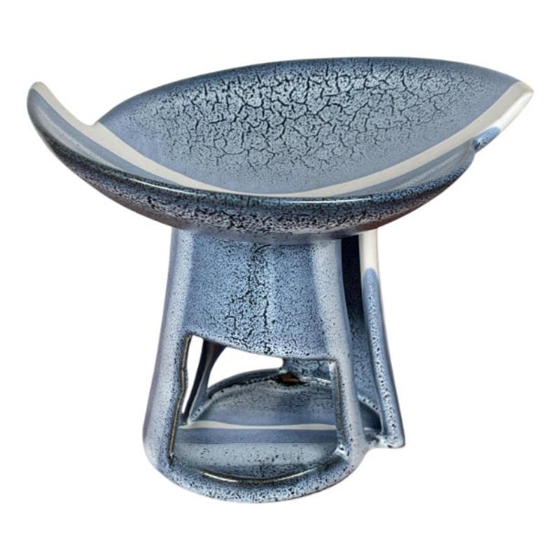 Bougeoir et lampe aromatique abstraits postmodernes en Studio Pottery allemand, années 1980 en vente