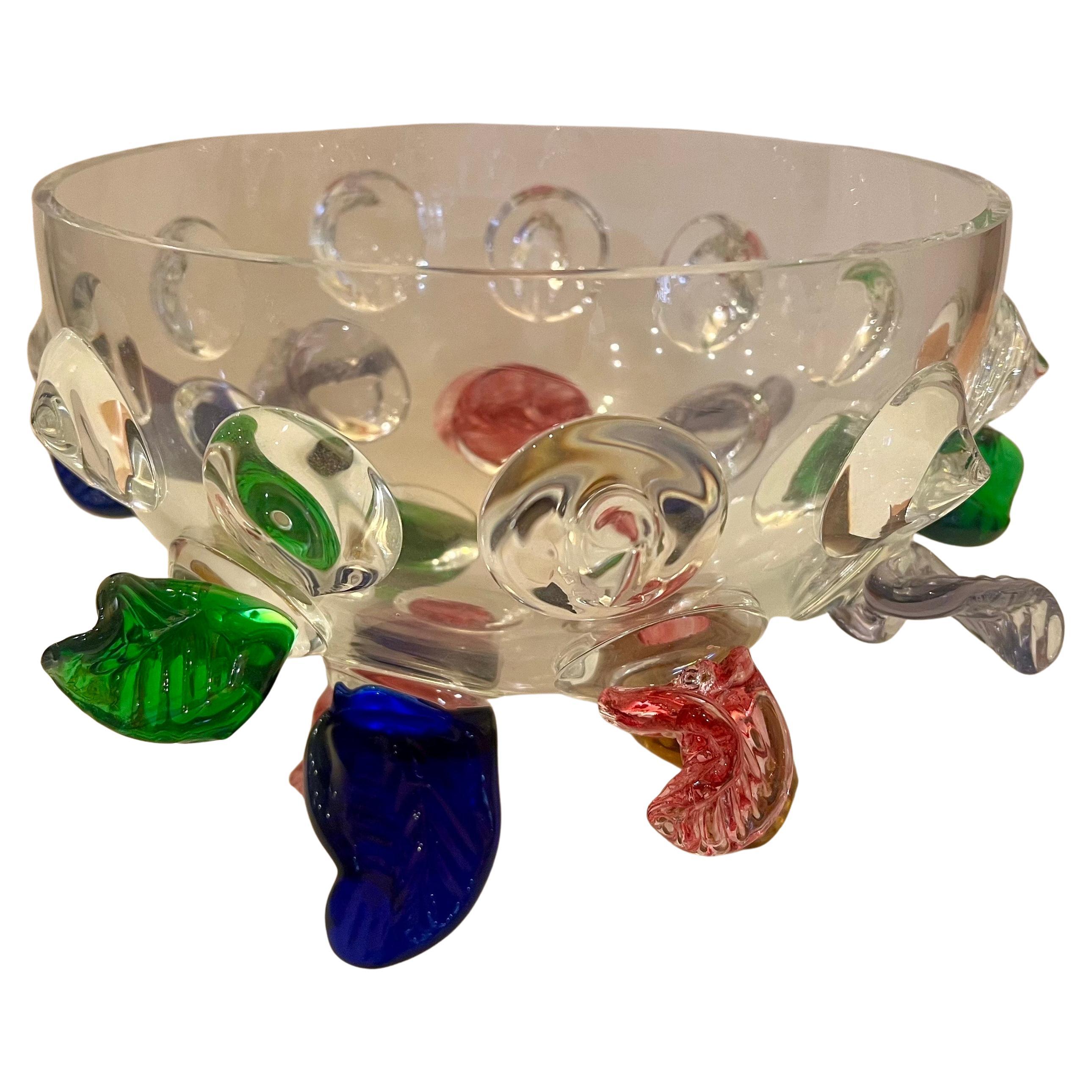 italien Centre de table en verre postmoderne de Borek Sipek pour Driade Misa Issota 1991 en vente