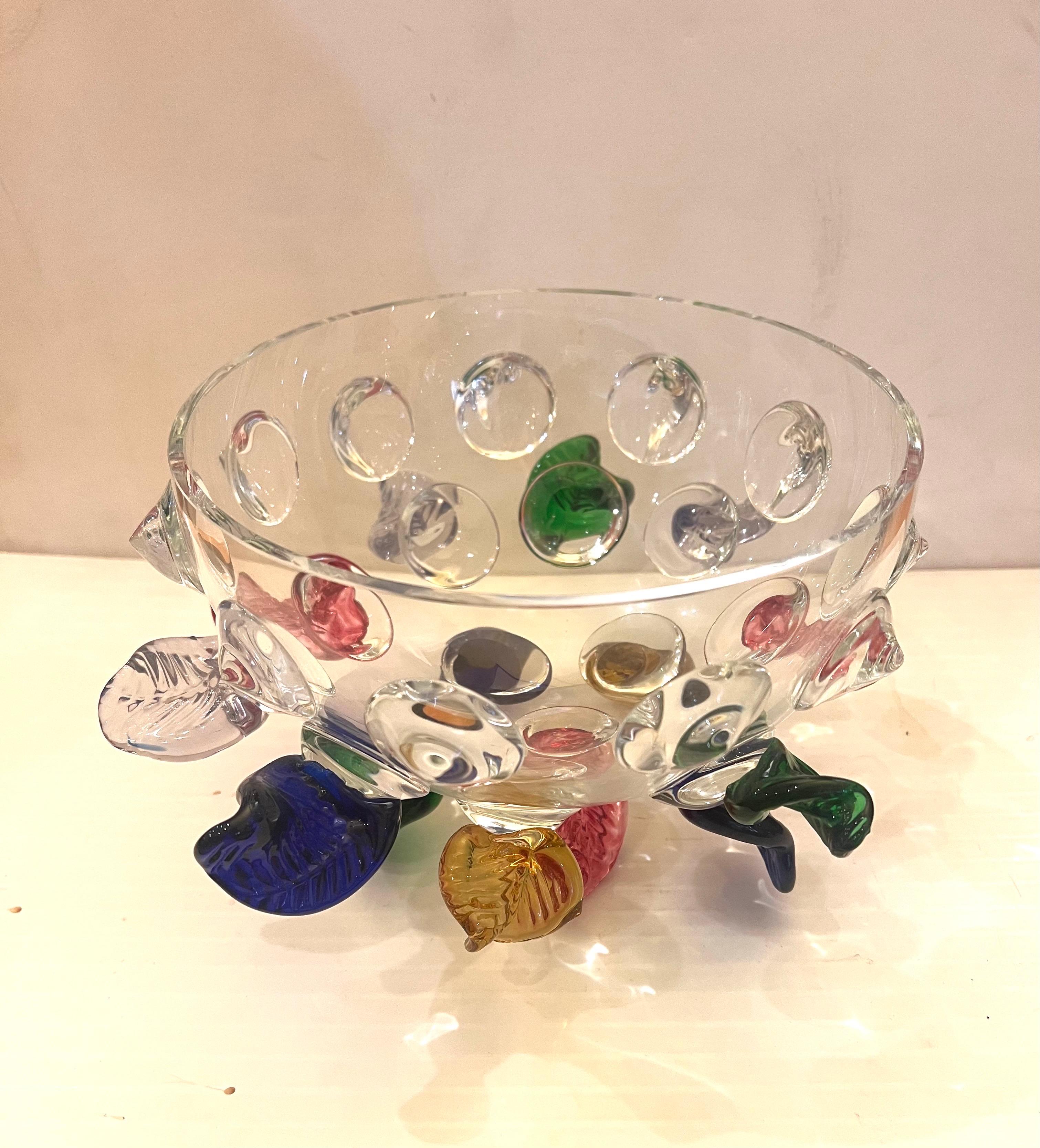 20ième siècle Centre de table en verre postmoderne de Borek Sipek pour Driade Misa Issota 1991 en vente