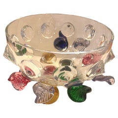 Centre de table en verre postmoderne de Borek Sipek pour Driade Misa Issota 1991